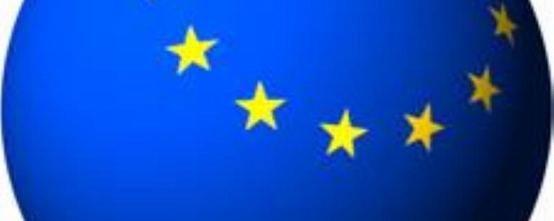EU vlag op bol