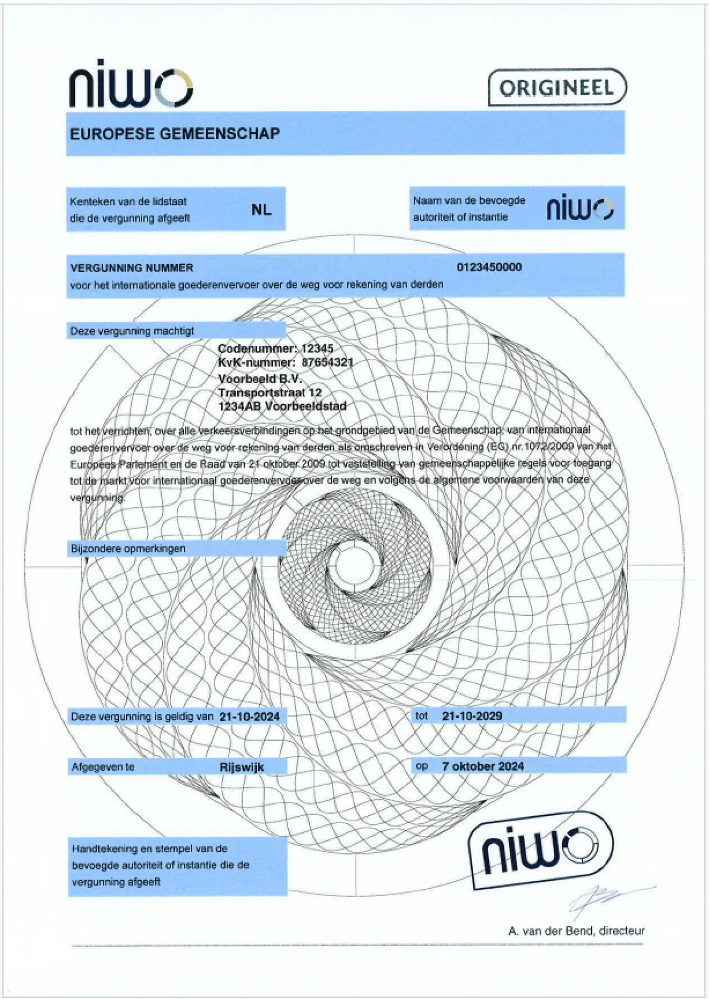 Euroverg directer AvdB sinds jan2024